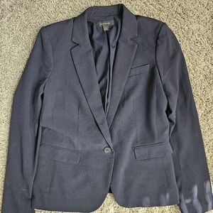 Ann Taylor Navy Womens Blazer
